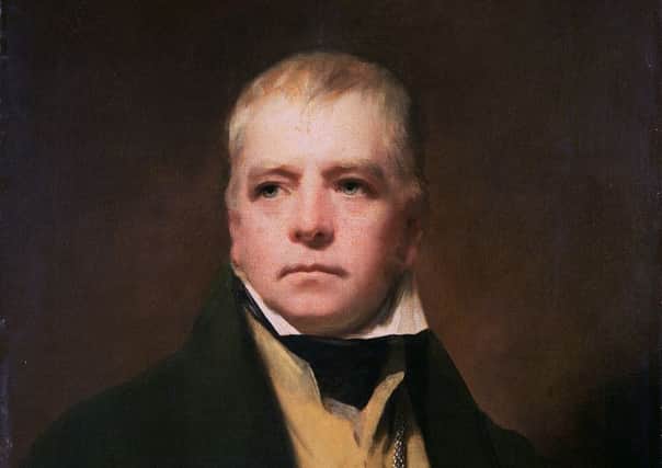 Portrait of Sir Walter Scott - an honourary member of Edinburgh's Six Foot High Club. Picture: Wikimedia Commons.