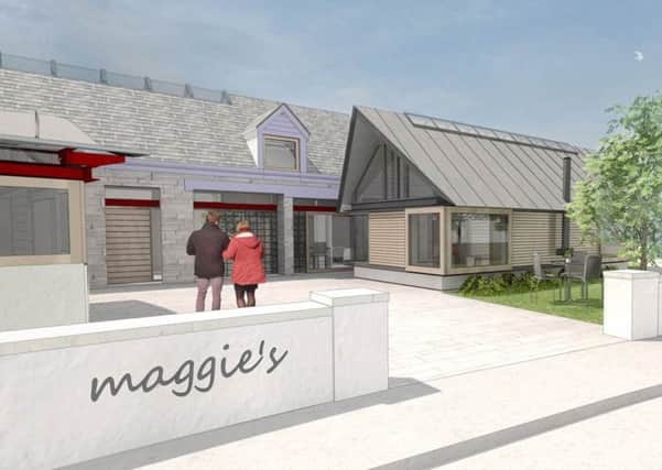 Archtect drawings of the proposed building at Maggie's Centre. Picture: Richard Murphy ARchitects