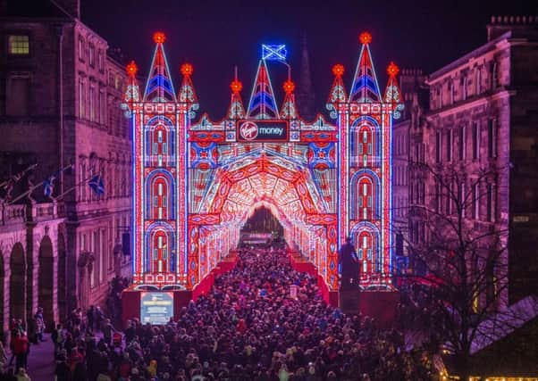 The Street of Light was staged on the  Royal Mile last year. Picture: TSPL