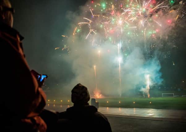 Meadowbank Fireworks display 2015.