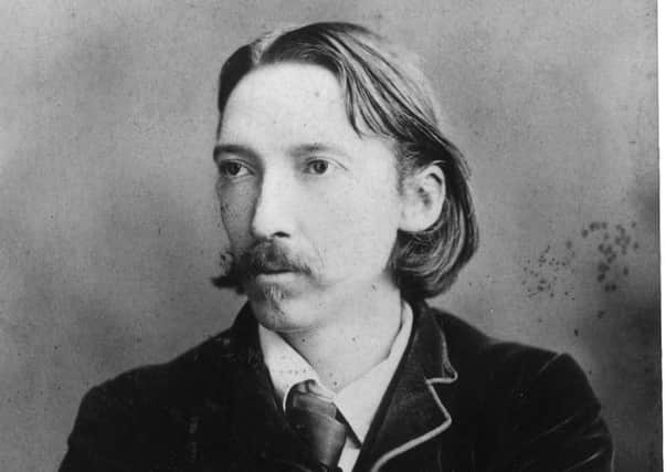 Photograph of Robert Louis Stevenson taken by Hawker of Bournemouth in 1886.