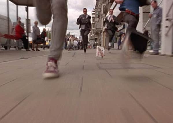 The opening scene to Trainspotting is famous for the chase along Princes Street. Picture: Film4