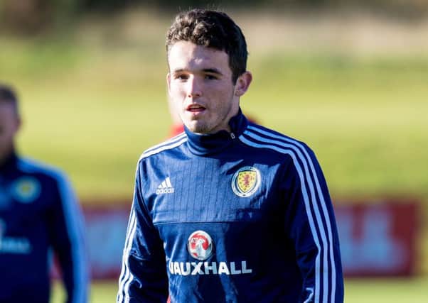 John McGinn is in the Scotland squad for Friday's match against England. Pic: SNS