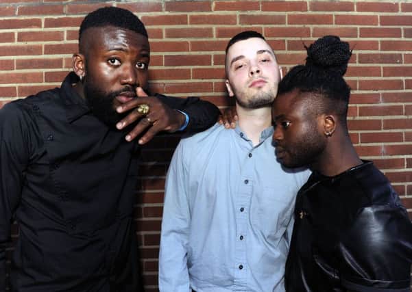 Young Fathers. Picture: John Devlin