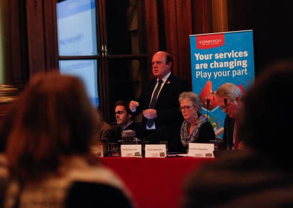 Thursday's budget Question Time at the City Chambers. Picture: Scott Louden