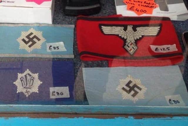 Nazi memorabilia on sale at Urbantek. Picture: contributed