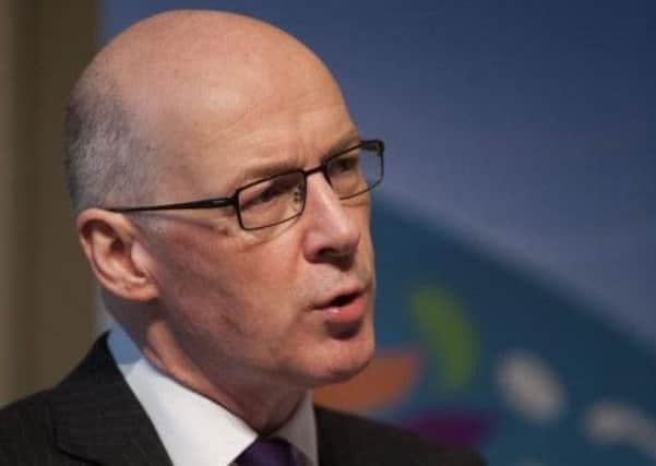 John Swinney hopes the new initiative will improve education levels. Picture: Contributed.