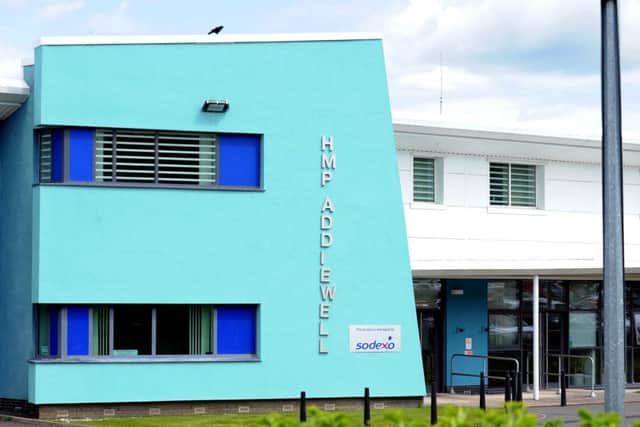 HMP Addiewell Prison. Picture: Lisa Ferguson.