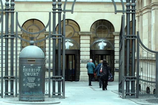 Edinburgh Sheriff Court and Justice of the Peace Court, Chambers Street.