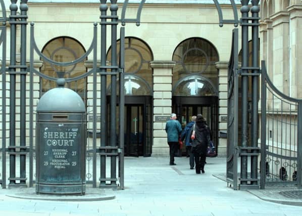 Edinburgh Sheriff Court and Justice of the Peace Court, Chambers Street.