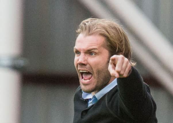 Robbie Neilson hopes to arrange friendles for Hearts during the winter break. Pic: Ian Georgeson