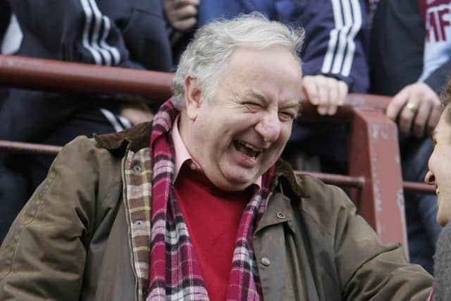 George Foulkes, as club chairman, extricated Hearts from the Cala Homes/Murrayfield deal