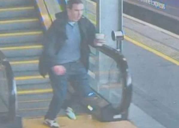Stuart Hamilton was last seen on CCTV. Picture; contributed