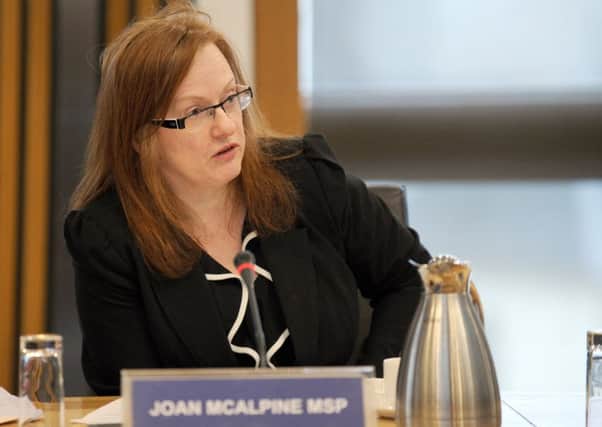 Joan McAlpine MSP is fearful the move would mean a loss of jobs. Picture: Jane Barlow