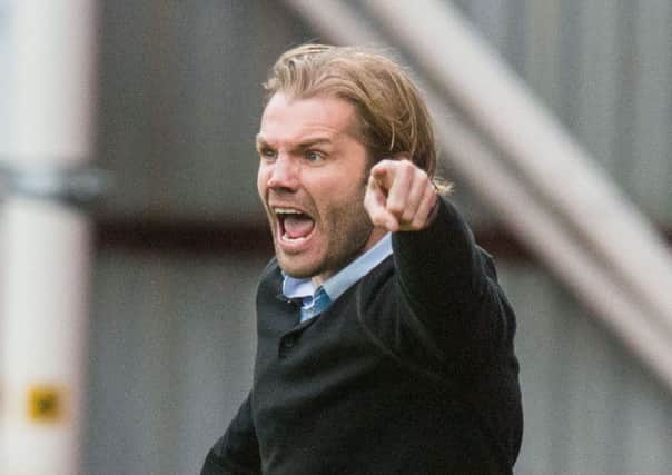 Robbie Neilson is keen to find some momentum after the international break. Pic: Ian Georgeson