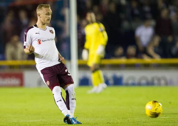 Sean McKirdy started for Hearts away at Inverness last season in September, but that was his final outing for the Gorgie Boys. Pic: SNS