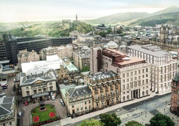Edinburgh is set to finally get a new concert hall under plans to build a Â£45 million complex in the heart of the New Town.