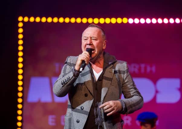 Simple Minds performing at the Radio Forth Awards. Picture: Ian Georgeson