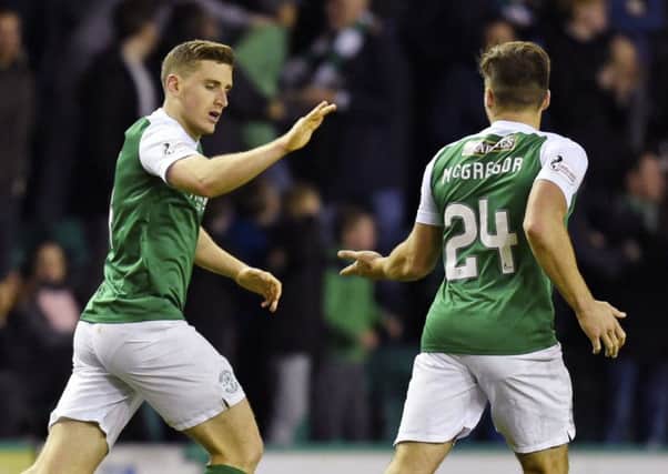 Paul Hanlon and Darren McGregor have been at the heart of one of the meanest Hibs defences in years