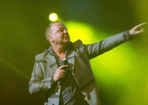 Jim Kerr. Picture:  Ian Georgeson