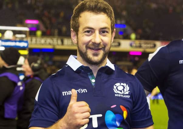 Greig Laidlaw was relieved to have another chance to kick for the victory