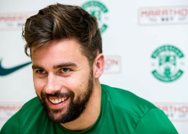 Darren McGregor says if anyone in Hibs' defence deserves a Scotland call-up then it's Paul Hanlon. Pic: SNS