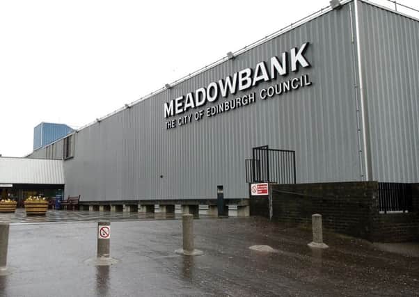 Meadowbank Stadium, Edinburgh. Picture; Jane Barlow