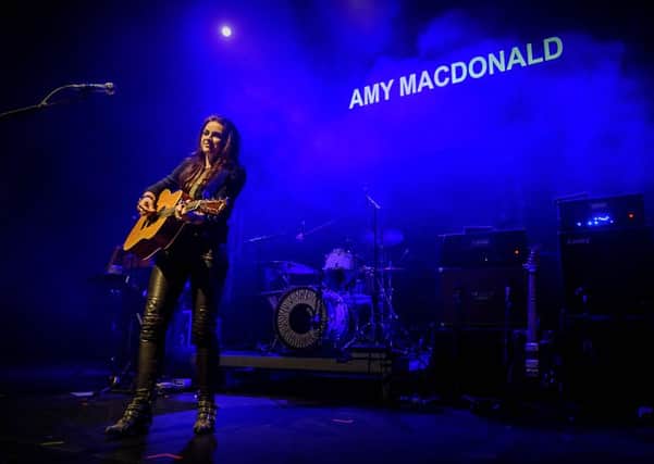 Amy MacDonald performing in A Night for Scotland. Picture; Steven Scott Taylor