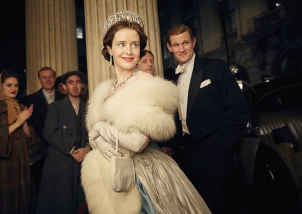 Do Claire Foy and Matt Smith have problems keeping warm on the set of The Crown?