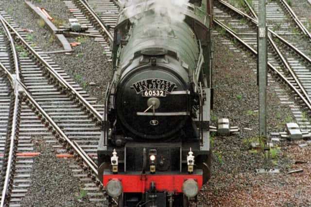 The Fife Coast Express Steam train.