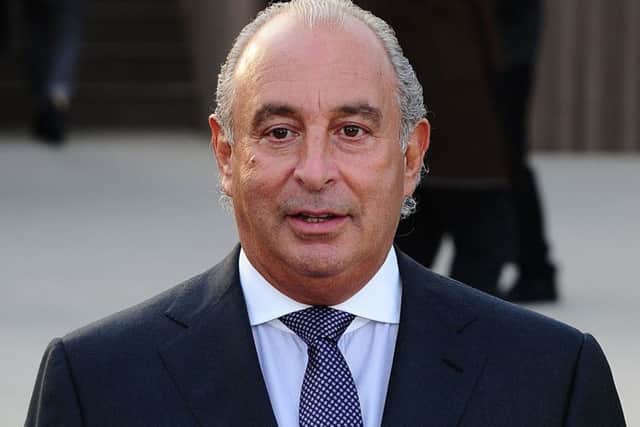 'Sir' Philip Green has done hee haw since priomising to sort the vast hole in the BHS pension fund. Picture: Ian West/PA Wire