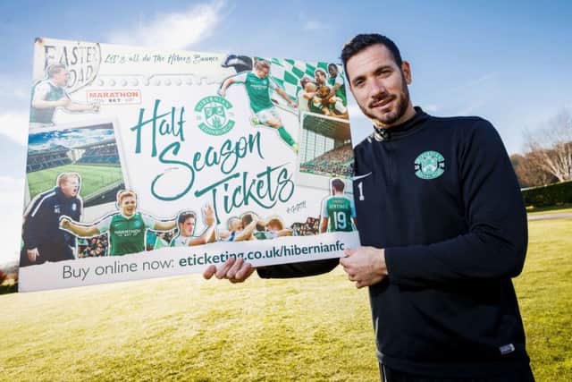 Marciano took time out to promote the Half-Season Tickets sale now on offer