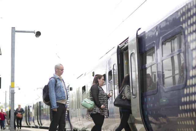 The assault happened on a train from Glenrothes. Picture: Contributed