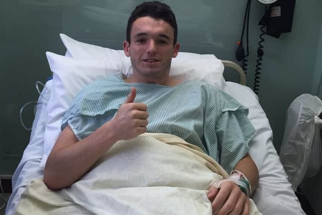 John McGinn hailed his operation a success on Twitter