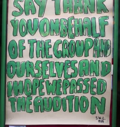 The sign at the window of Ripping Records. Picture Ian Rutherford