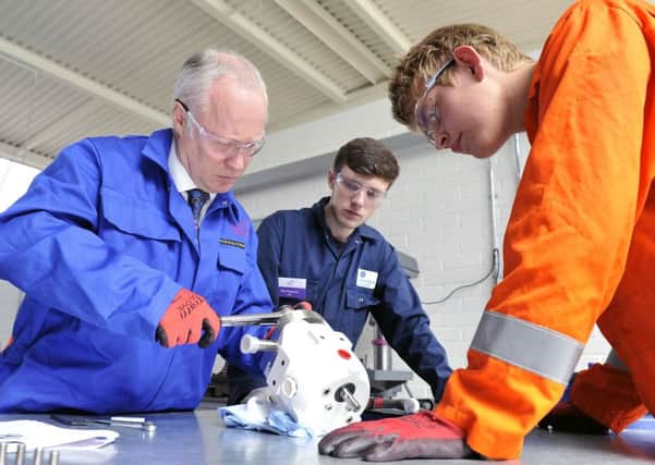Apprenticeships are a great opportunity to develop our workforce and provide opportunities to Edinburgh school-leavers. Picture: Michael Gillen