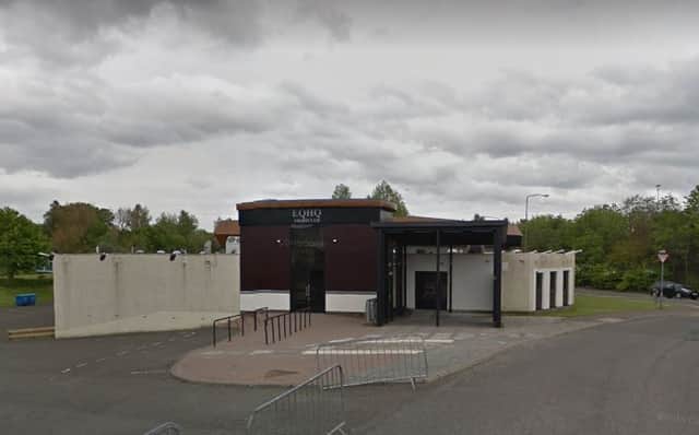 The incident happened outside this club in Livingston. Picture; Google