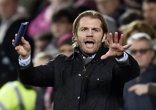 Head coach Robbie Neilson has the full backing of Hearts' board