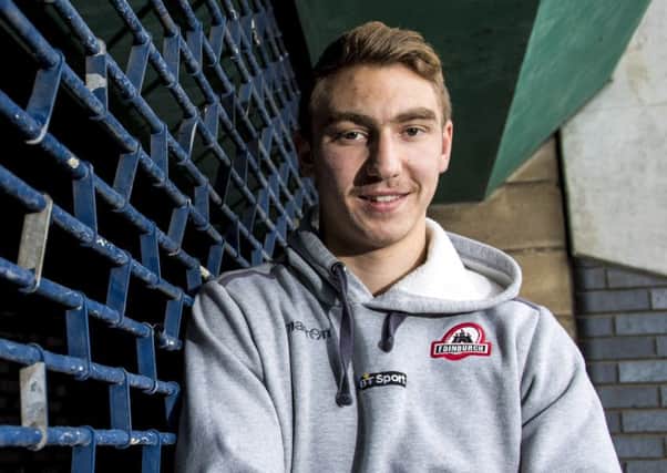 Jamie Ritchie hopes to follow in the footsteps of friend Magnus Bradbury and earn full Scotland honours. Pic: SNS