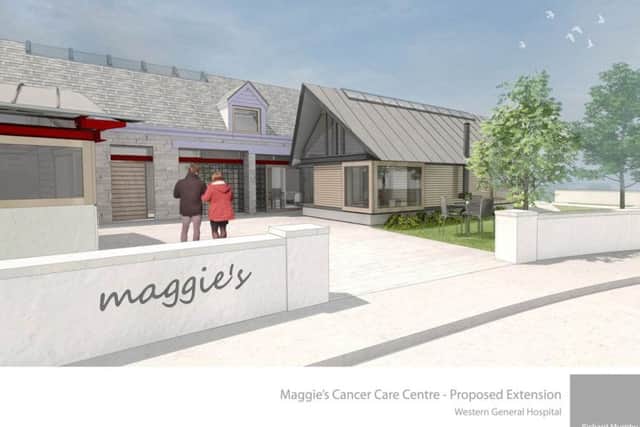 Archtect drawings of the proposed building at Maggie's Centre, Edinburgh
Richard Murphy ARchitects