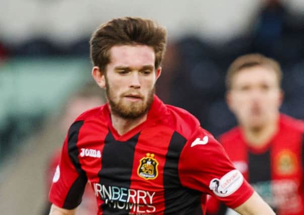 Sam Stanton has been an important player for Dumbarton this season. Pic: SNS