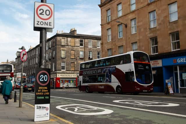 The expanded 20mph zone will take be enforced from February next year