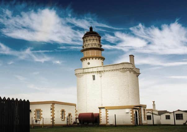 Kinnaird Head Lighthouse near Fraserburgh, Scotland's first modern lighthouse, lit in 1787. PIC The Museum of Scottish Lighthouses.