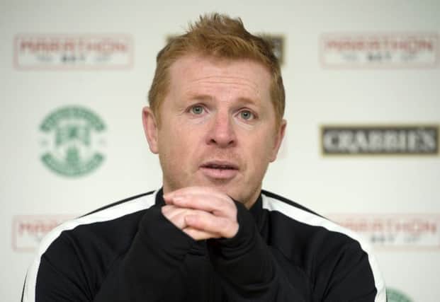 Neil Lennon hopes to add to his Hibs squad. Pic: SNS