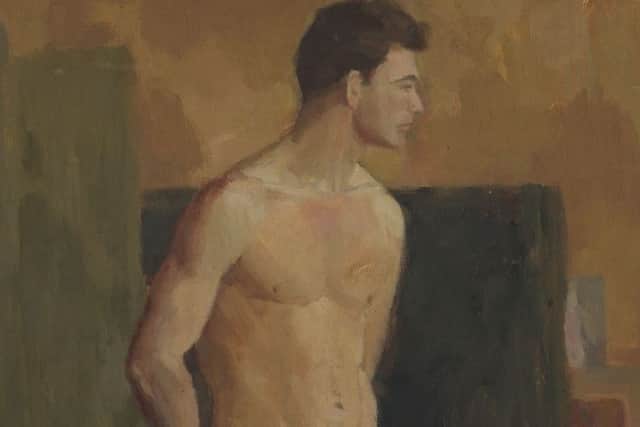 Life study of Sean Connery, 1952 by Richard Demarco, with thanks to Giclee UK.