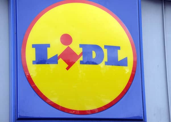 Lidl have announced plans to increase the number of stores. Picture; Greg Mcvean