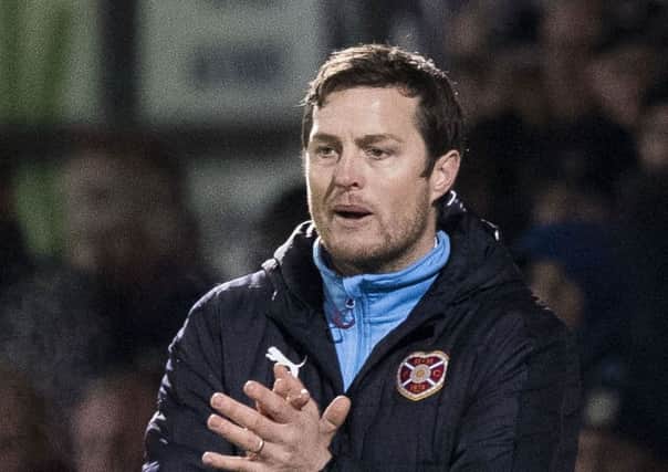 Jon Daly is happy with Hearts' Under-20s. Pic: SNS