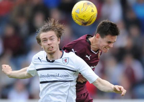 Raith and Hearts will clash at Stark's Park in the Scottish Cup. Pic: TSPL