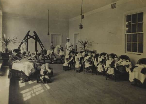 Nursery at Craiglockhart Poorhouse, c1895. Picture: City Archives.