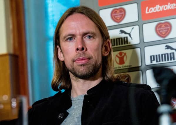 Austin MacPhee didn't want to miss out on the Hearts journey. Pic: SNS